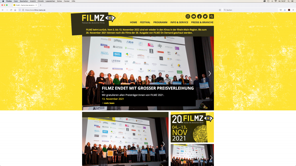 Filmz_Webseite