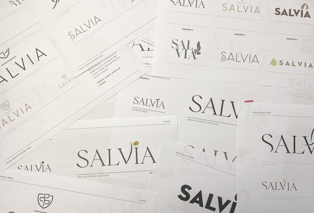 die basis_Corporate Design_Salvia Logoentwicklung